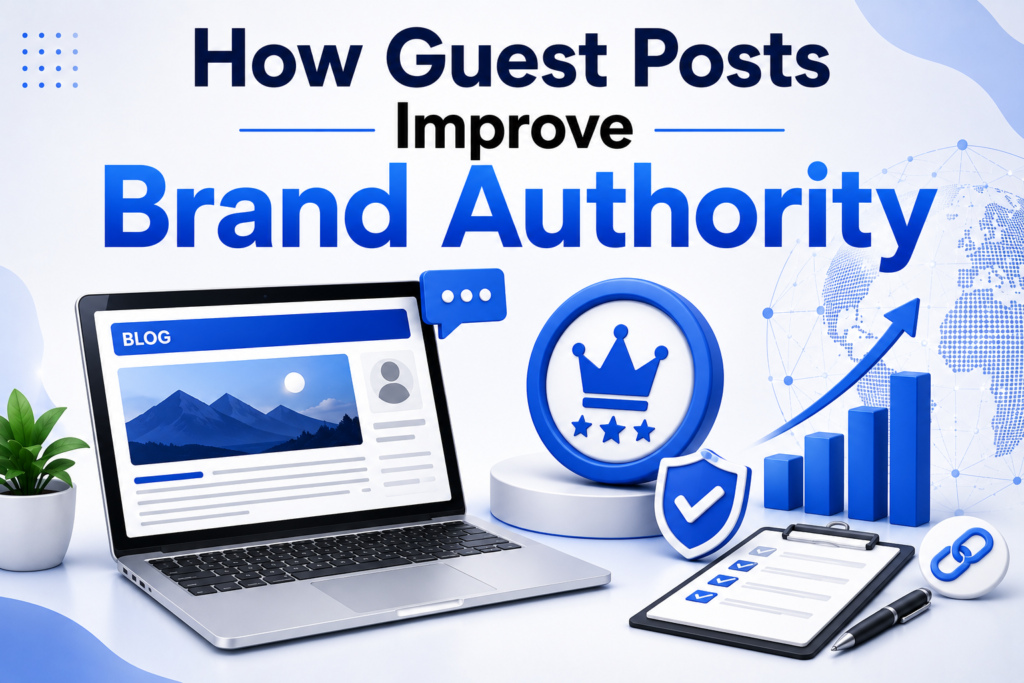 How Guest Posts Improve Brand Authority