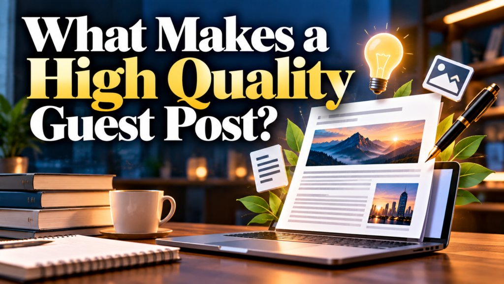 What Makes a High Quality Guest Post